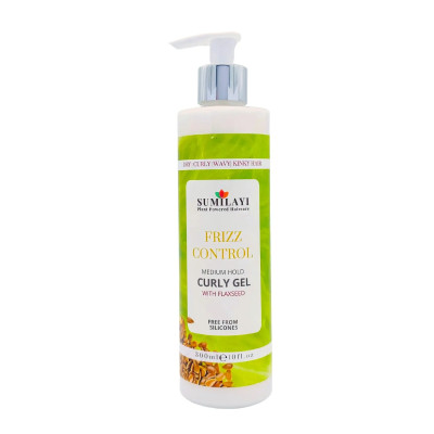 Sumilayi Frizz Control Curly Gel 300 ml – stajlingový gél proti krepovateniu so stredným tužením