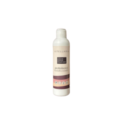 Vitellaria proteínový kondicionér 200 ml hydratujúci kondicionér s babassu olejom a proteínmi pre posilnenie a definíciu vlasov.