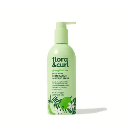 Flora & Curl Baobab & Marula Restorative Bonding Mask obnovujúca maska na kučeravé vlasy s technológiou FibreHance