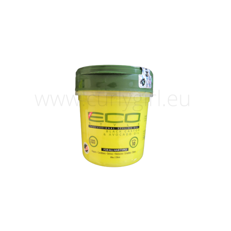 Eco Style Black Castor & Avocado Oil - 236ml avokádový stajlingový gél