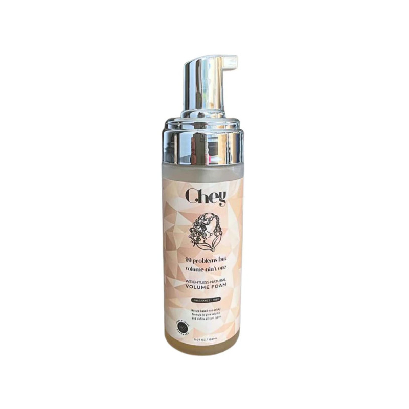 Chey Volume Mousse 200 ml — ľahká pena na objem a prirodzený tvar kučier. Dodáva pružnosť a plnosť bez zaťaženia.