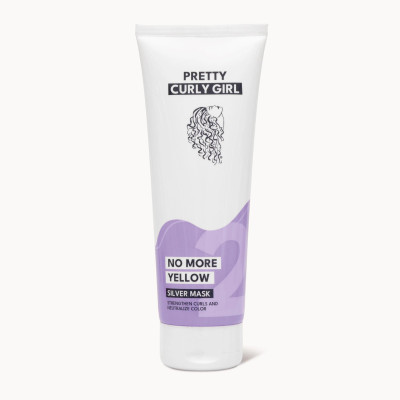 Pretty Curly Girl - no more yellow silver mask - 250ml