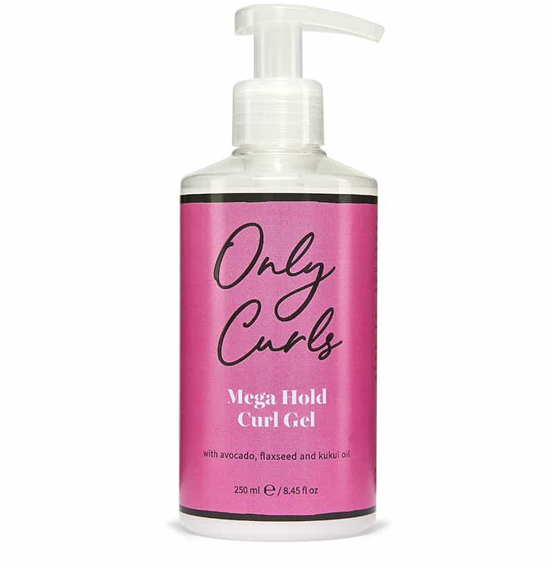 Only Curls Mega Hold Curl Gel 250ml - extra tužiaci stajlingový gél